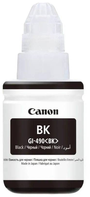 Atrament do tlačiarne Canon GI-490 BK čierna