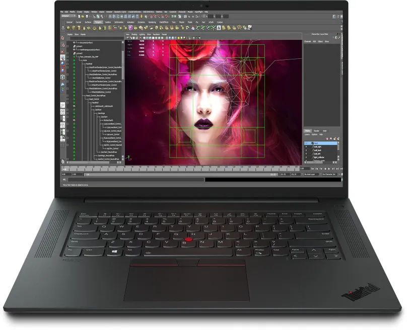 Notebook Lenovo ThinkPad P1 Gen 4 Black, Intel Core i7 11800H Tiger Lake, 16" IPS ant