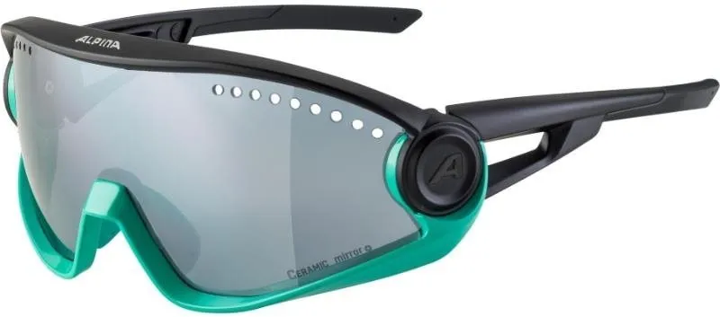 Cyklistické okuliare 5W1NG turquoise-black matt