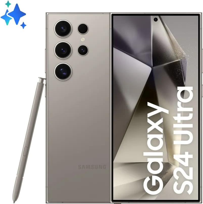 Mobilný telefón Samsung Galaxy S24 Ultra 12GB/512GB sivý titán