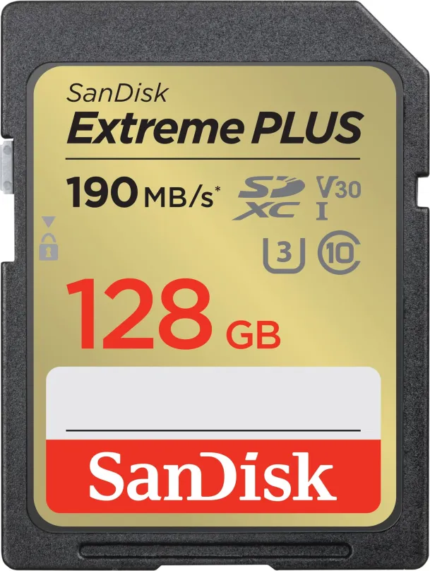 Pamäťová karta SanDisk SDXC 128GB Extreme PLUS + Rescue PRO Deluxe