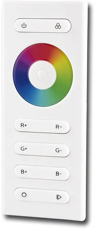 Diaľkový ovládač McLED RF ovládač - RGB, 1 zóna, biely