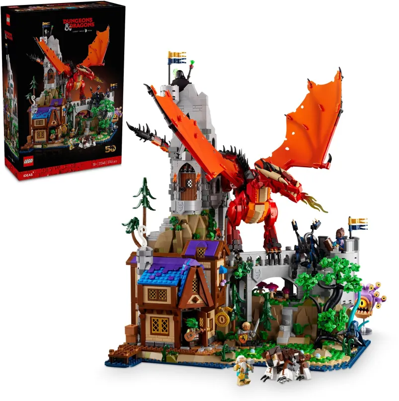 LEGO stavebnica LEGO® Ideas 21348 Dungeons & Dragons: Príbeh Červeného draka