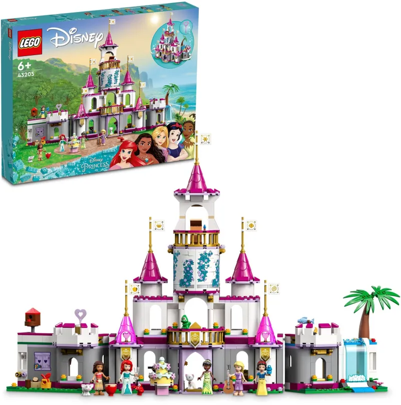 LEGO stavebnica LEGO® I Disney Princess™ 43205 Nezabudnuteľné dobrodružstvá na zámku