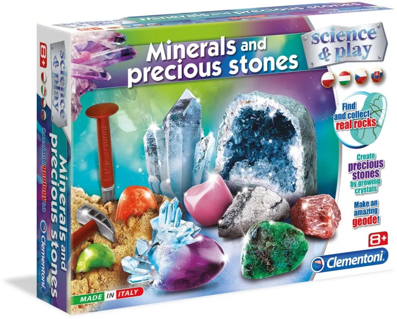 Vyrábanie pre deti Minerály a vzácne kamene