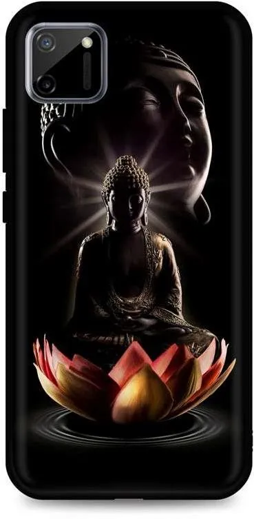 Kryt na mobil TopQ Realme C11 silikón Meditation 62597