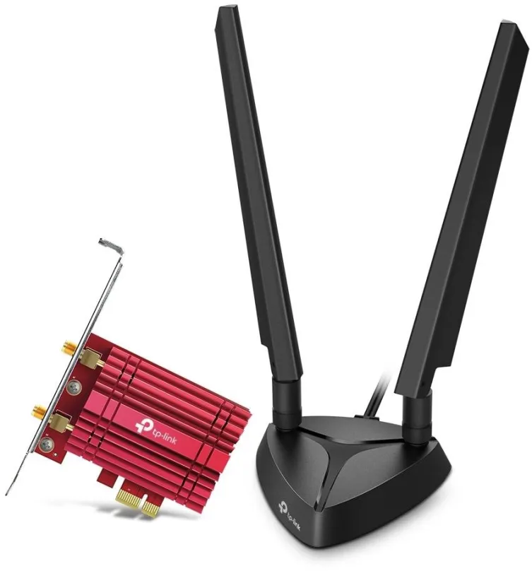 WiFi sieťová karta TP-Link Archer TXE75E, AXE5400 Wi-Fi 6E Bluetooth PCIe Adapter