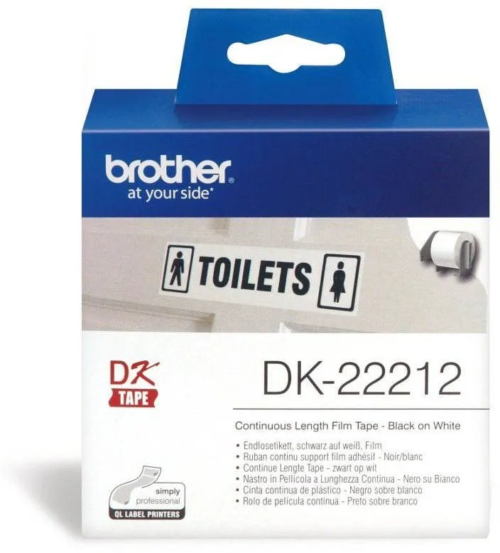 Papierové štítky Brother DK-22212