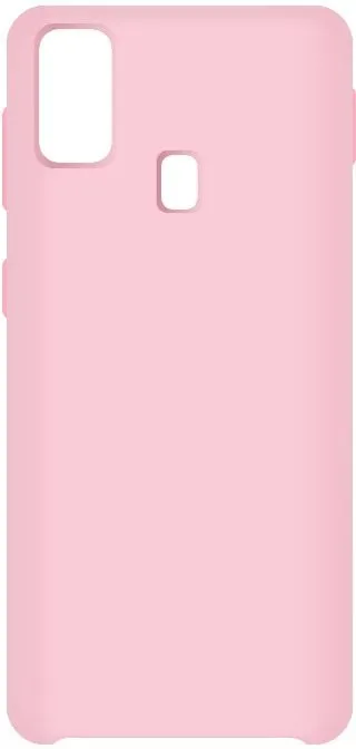 Kryt na mobil Hishell Premium Liquid Silicone pre Samsung Galaxy M21 ružový