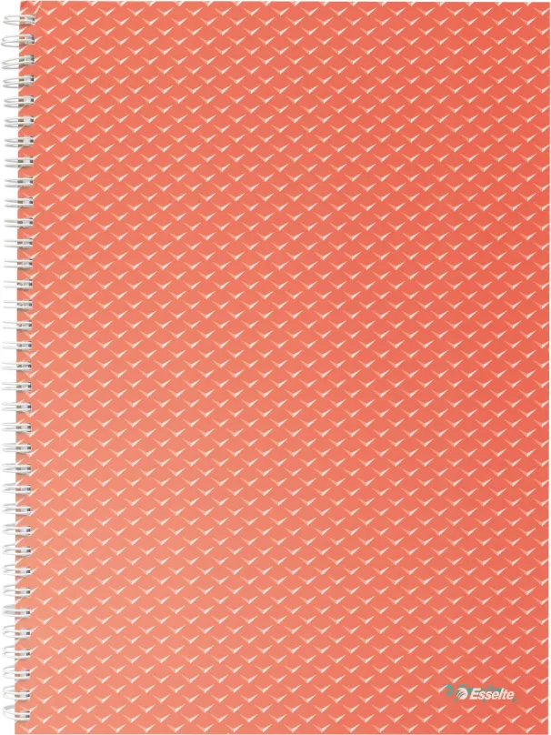Zápisník ESSELTE Colour Breeze A4, 80 listov, linajkový, koralový