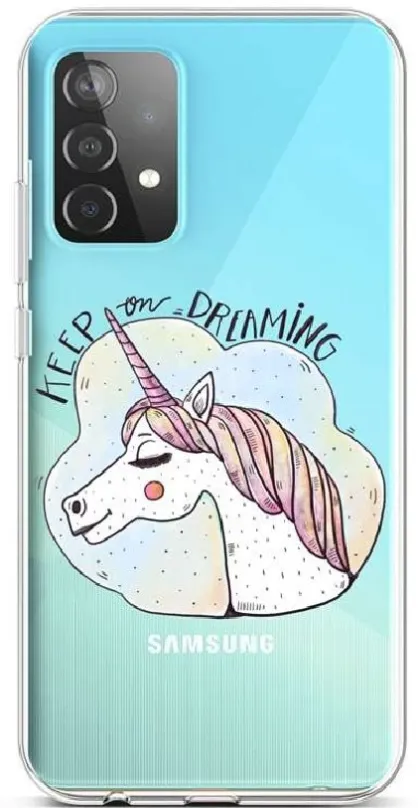 Kryt na mobil TopQ Samsung A52 silikón Dreaming 57377