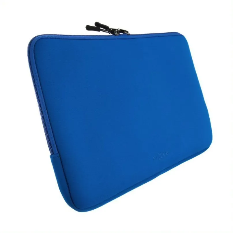 Puzdro na notebook FIXED Sleeve pre notebooky s uhlopriečkou do 15.6 "modrej