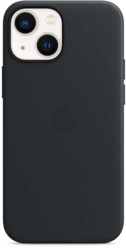 Kryt na mobil Apple iPhone 13 mini Kožený kryt s MagSafe temne atramentový