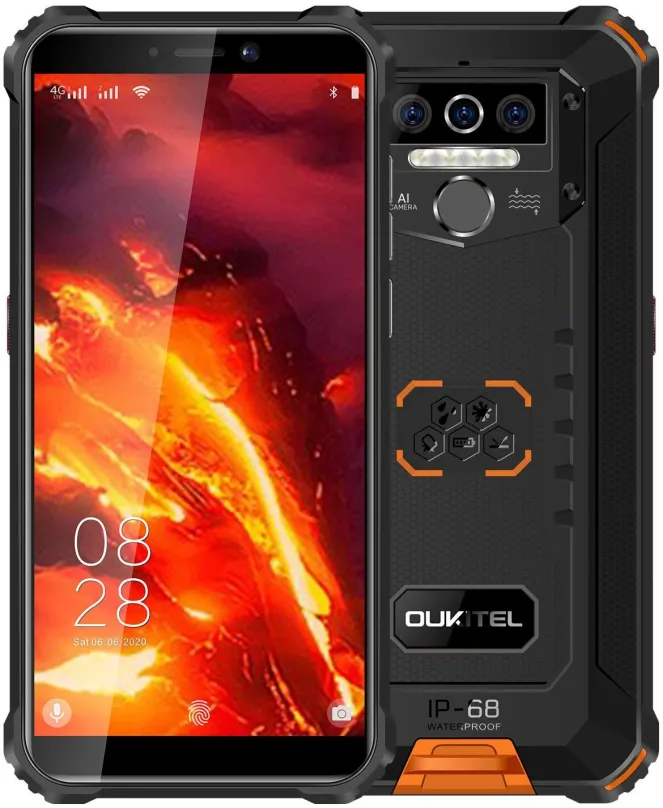 Mobilný telefón Oukitel WP5 4GB/32GB oranžový