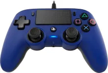 Gamepad Nacon Wired Compact Controller PS4 - modrý, pre PS4, káblové pripojenie, dĺžka kab