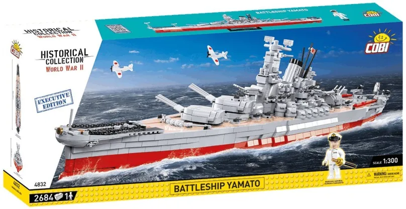 Cobi 4832 Japonská bojová loď Jamato (Yamato)