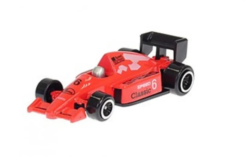 Auto Mikro trading Formula 7,5 cm kov 1:87 voľný chod červená