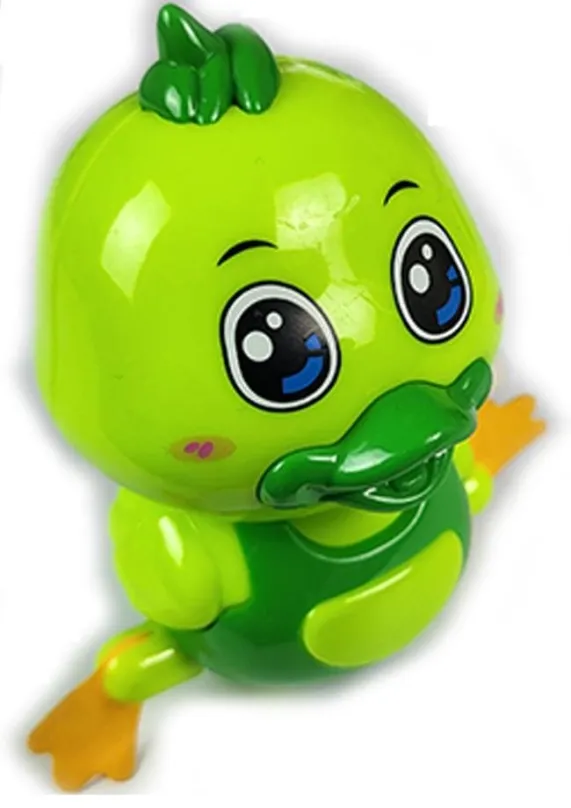 Hračka pre najmenších Mikro trading Kačička na natiahnutie 8,5 cm zelená