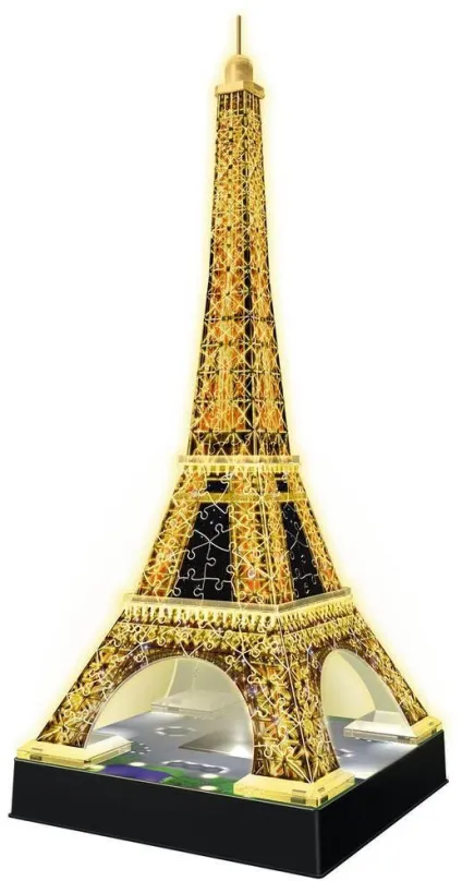 3D puzzle Ravensburger 3D 125791 Eiffelova veža (Nočná edícia)