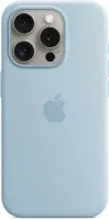 Kryt na mobil Apple iPhone 15 Pre Silikónový kryt s MagSafe svetlo modrý