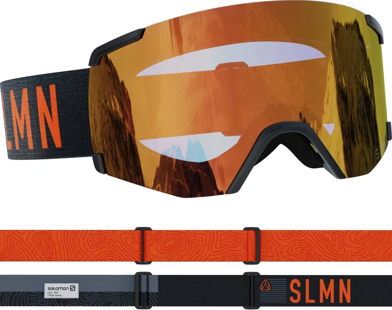 Lyžiarske okuliare Salomon S / View Sigma Bk / Uni PoppyRed