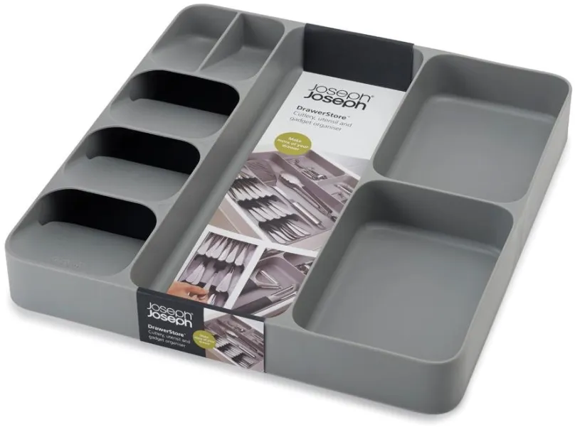 JOSEPH JOSEPH Organizér na príbory DrawerStore Compact 85127, šedý