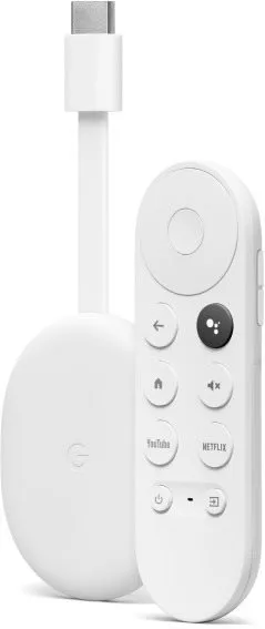 Multimediálne centrum Google Chromecast 4 Google TV HD - bez adaptéra