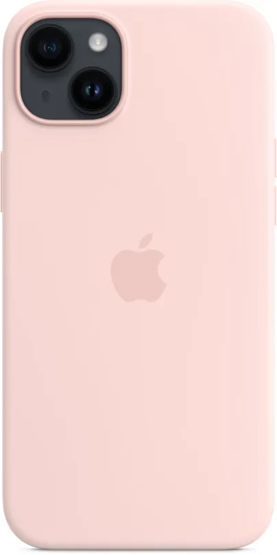 Kryt na mobil Apple iPhone 14 Plus Silikónový kryt s MagSafe kriedovo ružový