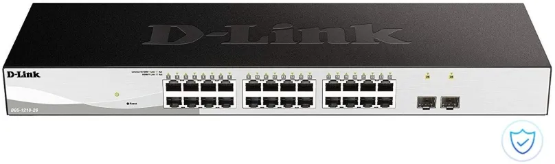 Switch D-Link DGS-1210-26, do čajky, 24x RJ-45, 2x SFP, 24x 10/100/1000Base-T, L2, l3 (sme