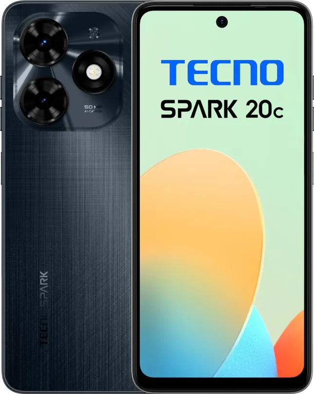 Mobilný telefón Tecno Spark 20C 8GB/128GB čierny