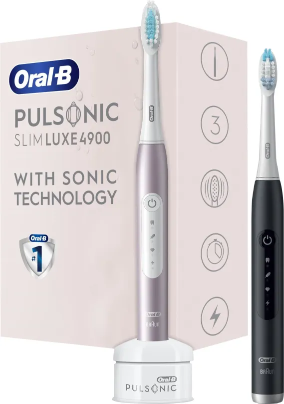 Elektrická zubná kefka Oral-B Pulsonic Slim Luxe – 4900