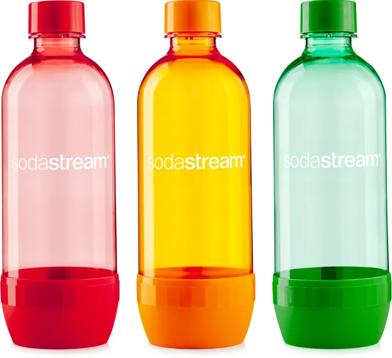 Sodastream fľaša SodaStream TriPack 1l ORANGE/RED/GREEN