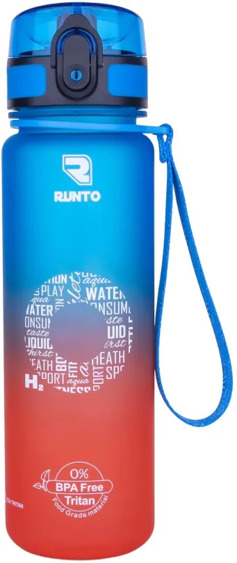 Fľaša na pitie Runto Space Red Blue 500 ml