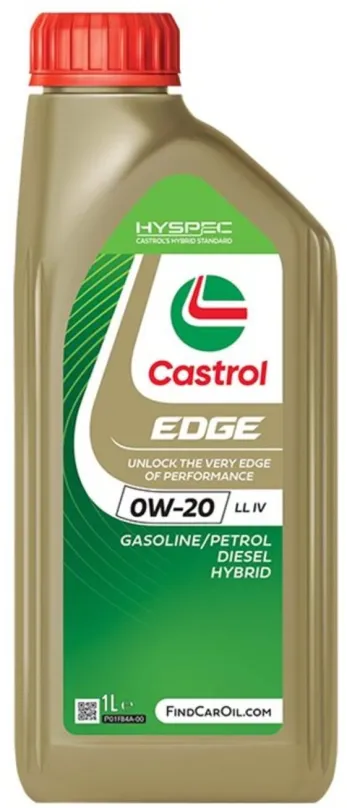 Motorový olej Castrol Edge Titan LL IV FE 0W-20 1L, 0W-20, syntetický, longlife, ACEA C