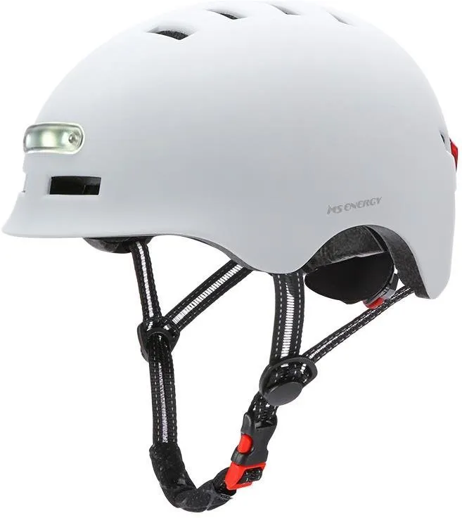 Helma na bicykel MS Energy Helmet MSH-10S white veľ. L (58-61 cm)