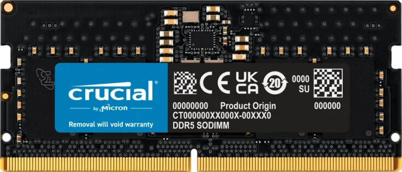 Operačná pamäť Crucial SO-DIMM 8GB DDR5 4800MHz CL40