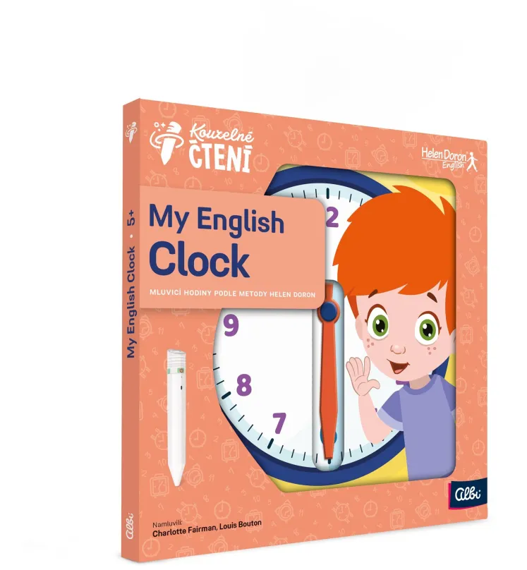 Albi Kúzelné čítanie My English Clock