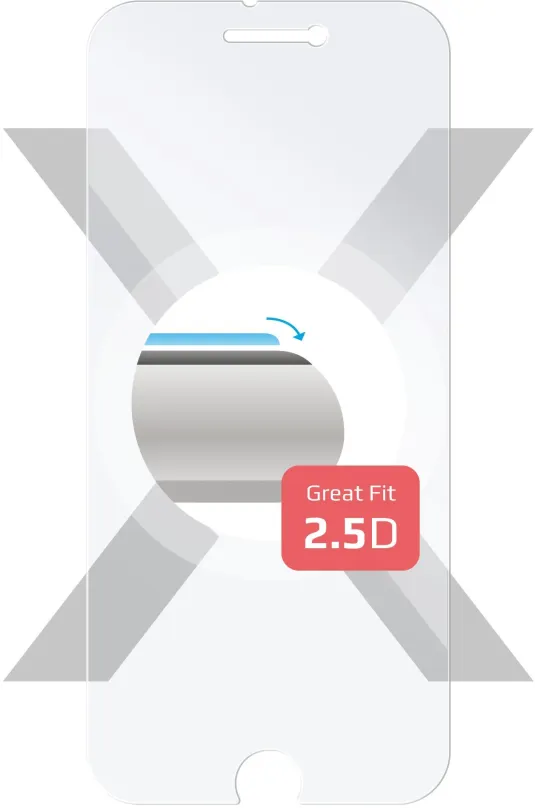 Ochranné sklo FIXED pre Apple iPhone 6/6S/7/8/SE (2020/2022)
