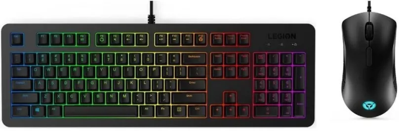 Set klávesnice a myši Lenovo Legion KM300 RGB Gaming Combo Keyboard and Mouse - US, drôtov