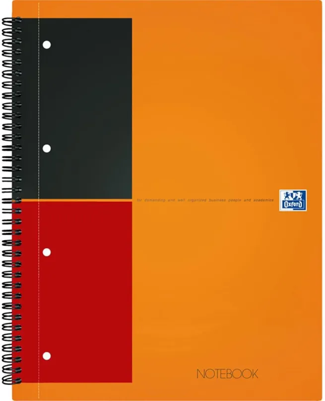 Zápisník OXFORD International Notebook A4+, 80 listov, linajkový