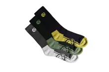RidgeMonkey Ponožky APEarel Crew Socks 3ks 39-43 (UK 6-9)