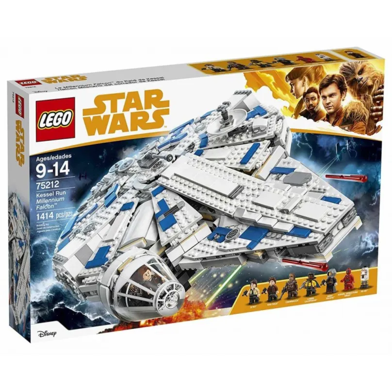 Stavebnica LEGO Star Wars 75212 Kessel Run Millennium Falcon, pre chlapcov, odporúčaný vek