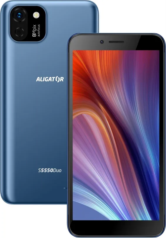 Mobilný telefón Aligator S5550 Duo 16GB modrá
