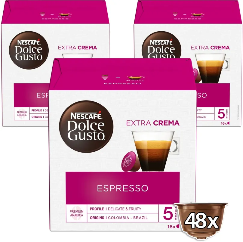 Kávové kapsule NESCAFÉ Dolce Gusto Espresso 3 balenia