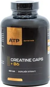 Kreatín ATP Nutrition Creatine Caps + B6 180 tob