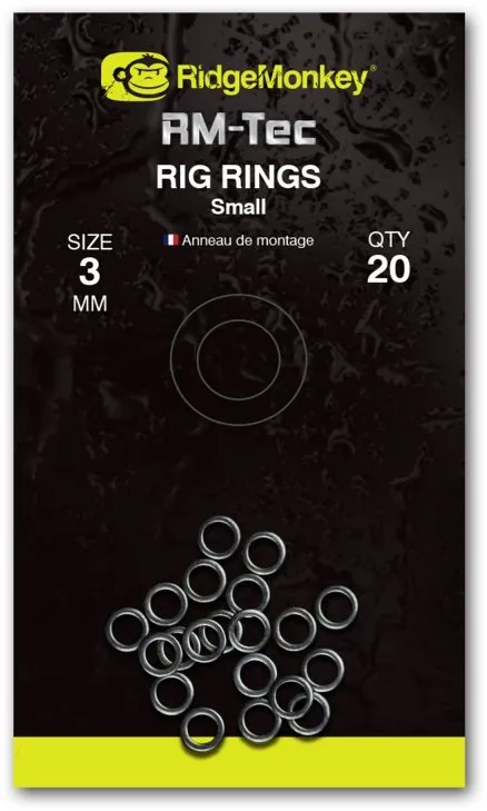 RidgeMonkey Krúžok Connexion Rig Rings S 20ks