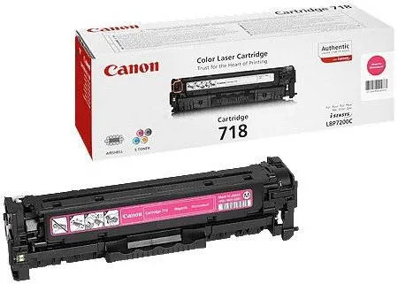 Toner Canon CRG-718M purpurový, pre tlačiarne Canon i-Sensys LBP7200CDN, LBP7210Cdn, LBP76