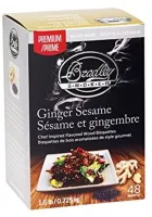 Brikety udící Bradley Smoker Premium Ginger Sesame 48 ks