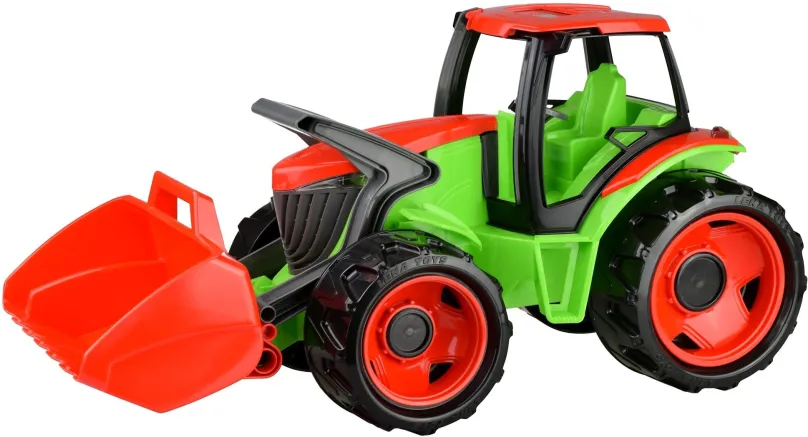 Traktor Lena Traktor s lyžicou, zelenočervený