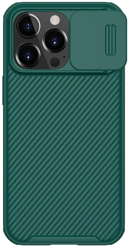 Kryt na mobil Nillkin CamShield kryt pre Apple iPhone 13 Pro Deep Green